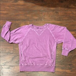 Zenana Outfitters Lavender Ribbed Top